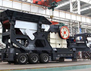 Mobile jaw crusher station