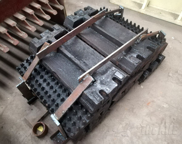 The roller of roll crusher