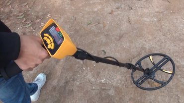 Handheld industrial walk through underground gold metal detector